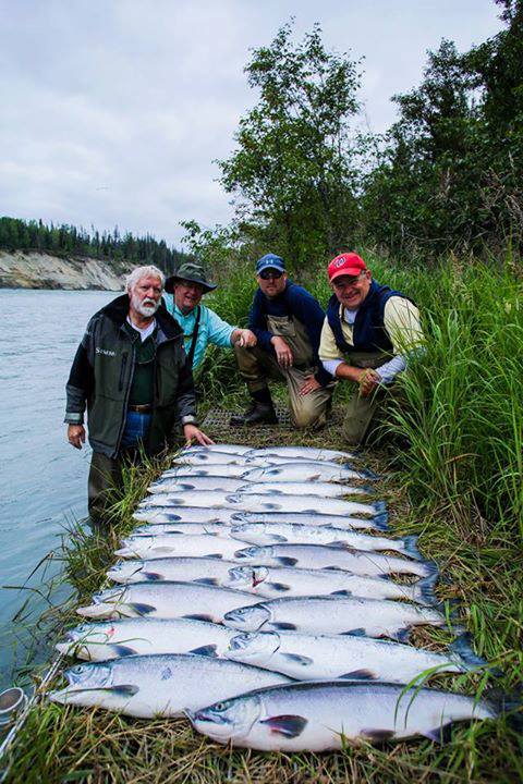 sockeye (red) salmon fishing